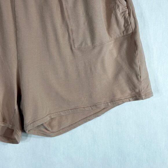 Torrid Plus Size 4X‎ Shorts Jersey Kit Elastic Waist Pockets Dusty Pink 1316 - Picture 6 of 8